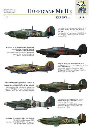 Arma Hobby 70042 Hurricane Mk II b/c Expert Set 1/72 – immagine 16