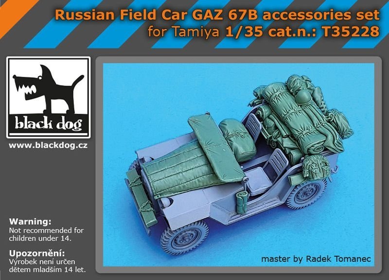 Ensemble d'accessoires Black Dog T35229 Tiger I Pz Kpfw VI au 1/35 
