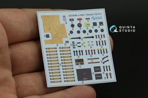 Quinta Studio QD32084 Ju 88A-1 3D-Printed &amp;amp; coloured Interior on decal paper ( Revell ) 1/32 – immagine 13
