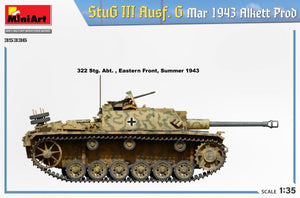 Mini Art 35336 StuG III Ausf. G mars 1943 Alkett Prod 1/35 – image 4