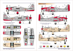Dora Wings 48007 Bell P-63C Kingcobra Racer Sohio Handycap 1/48 – imagen 3