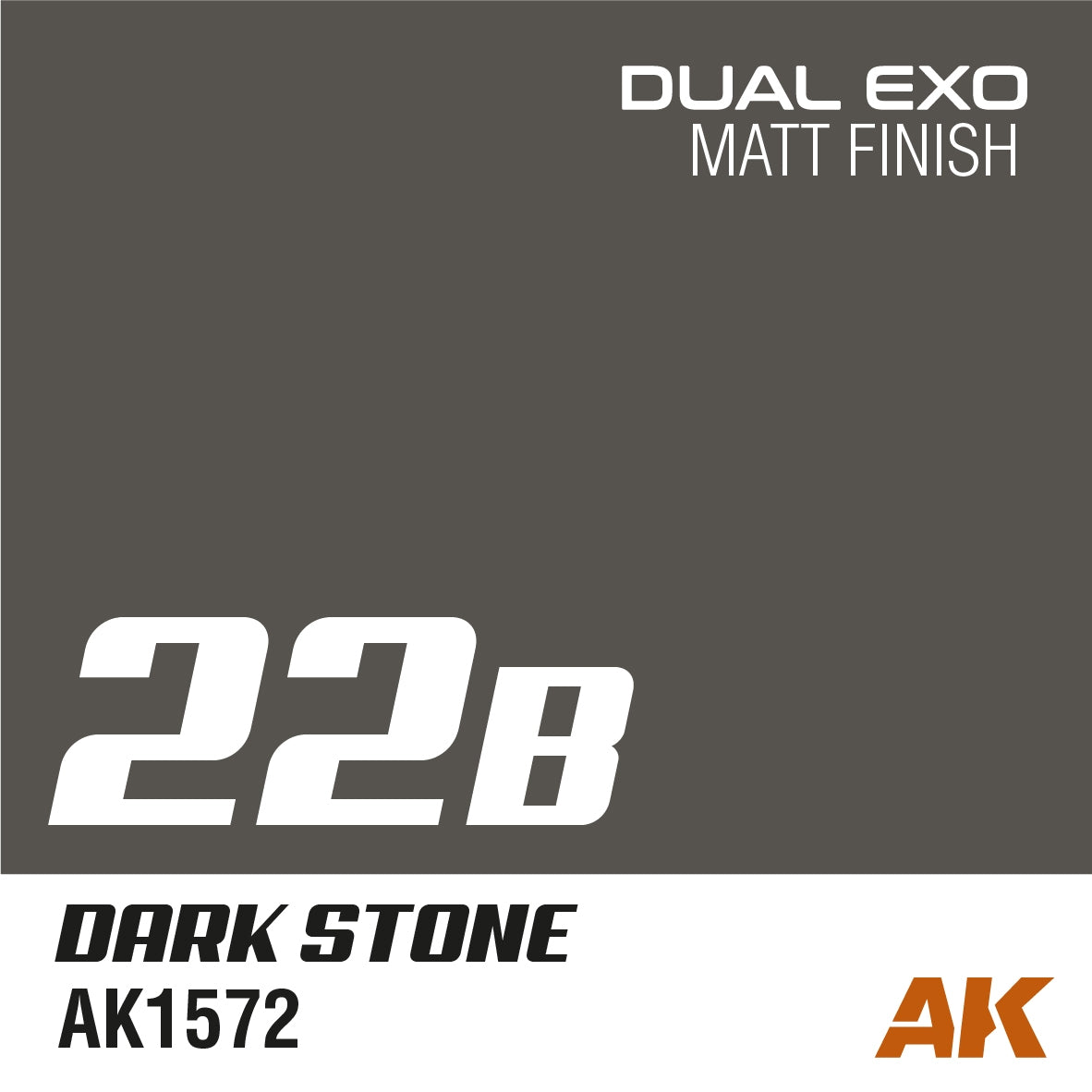 AK Interactive AK1572 DUAL EXO SCENERY 22B – DARK STONE 60ML – Bild 2