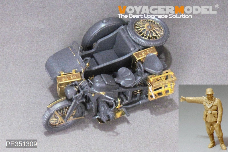Voyager Model PE351309 WWII German Zundapp Moto KS600 Upgrade Set For TAMIYA 35384 1/35 – imagen 3