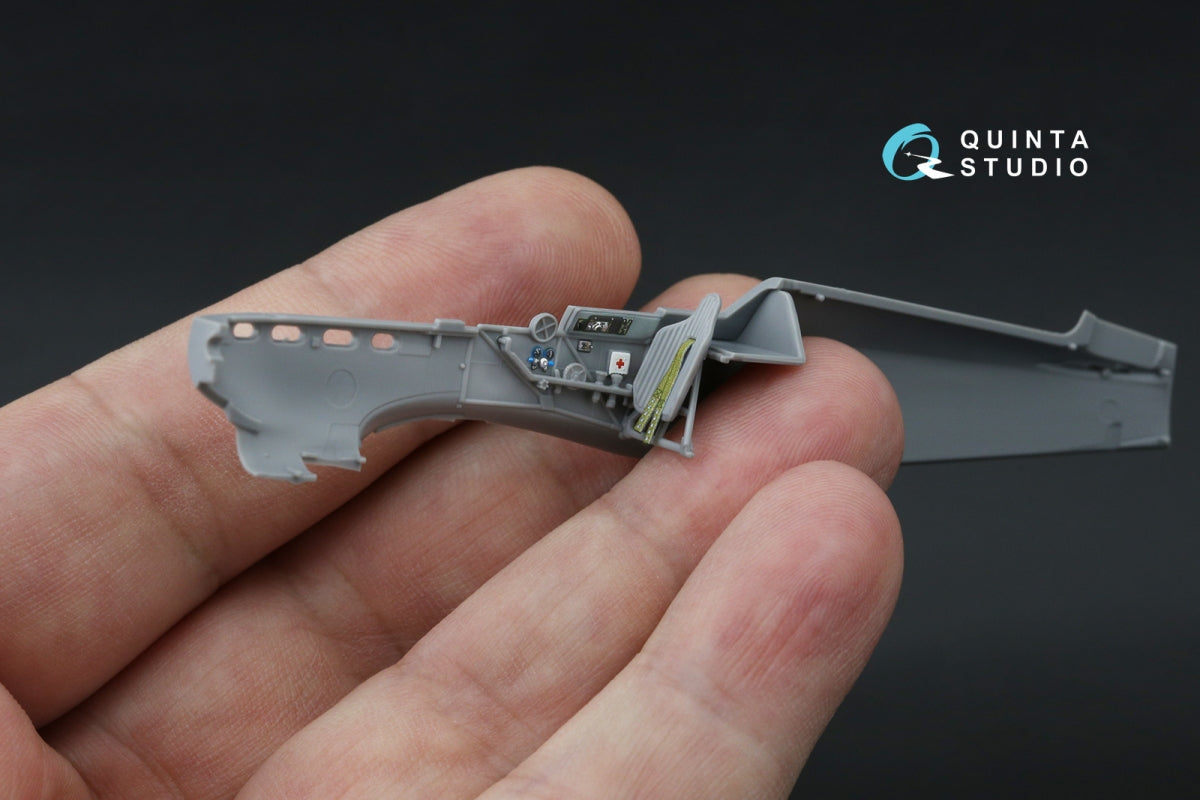 Quinta Studio QD72203 Yak-1 3D-Printed &amp;amp; coloured Interior on decal paper (Zvezda) 1/72 – immagine 10