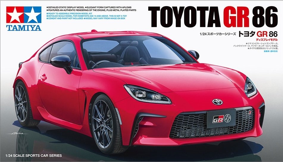 Tamiya 24361 Toyota GR 86 1/24
