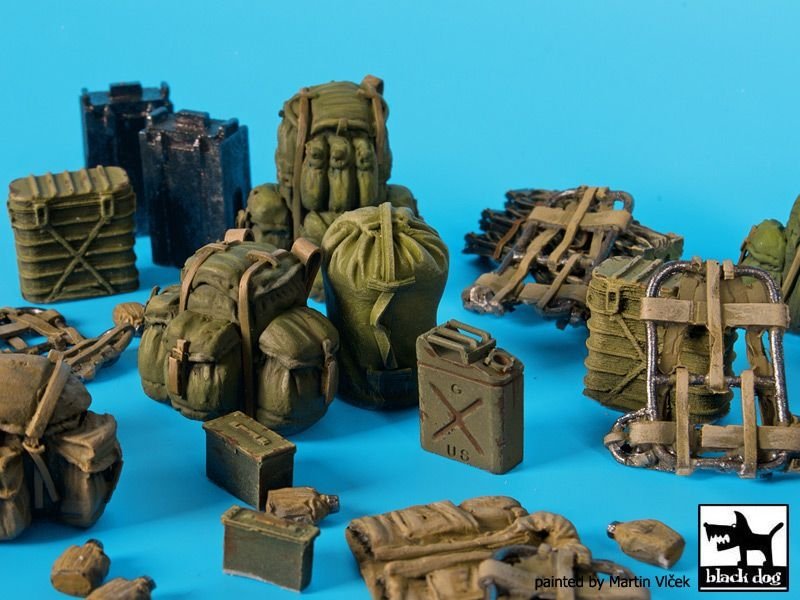 Black Dog T35164 US Army(Vietnam)equipment accessories set 1/35 – immagine 3