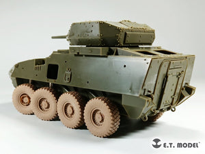 E.T. Model P35-112 US ARMY M1296 &amp;quot;Dragoon&amp;quot; ICV Weighted Road Wheels (3D Printed) For AFV Club Kit 1/35 – immagine 7