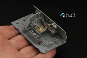 Quinta Studio QD32245 N1K2-J Shidenkai 3D-Printed &amp;amp; coloured Interior on decal paper (Hasegawa) 1/32 – immagine 6