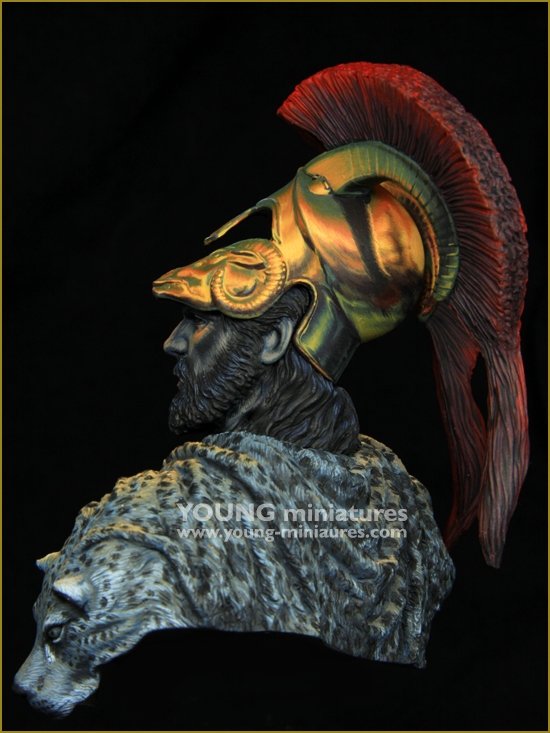 Young Miniatures YH1857 Ancient Greek Warlord 1/10 – immagine 3