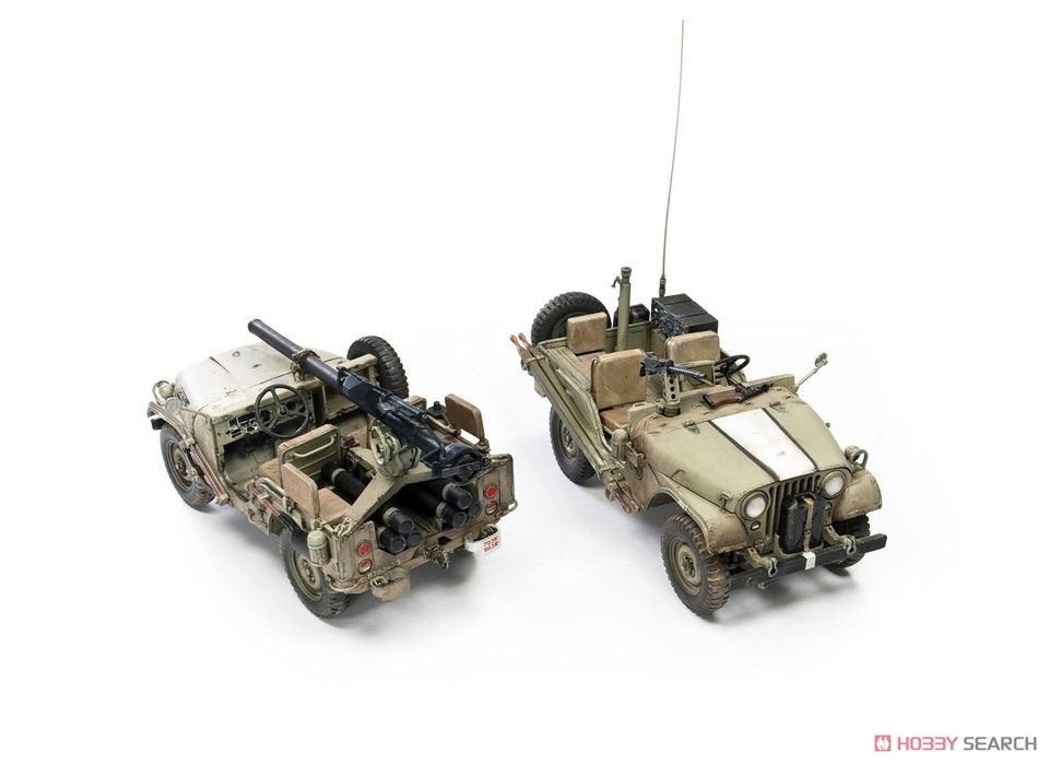 AFV Club 35S99 IDF M38A1 Series reconnaissance/fire support Jeep 1/35 – imagen 10