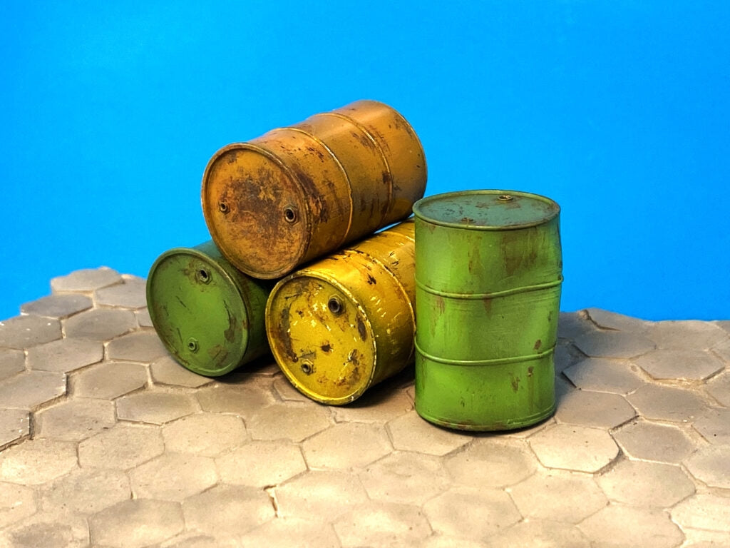 Point of no Return 3523048 Stare Beczki 200l / Old Barrels 200l 1/35 – immagine 9