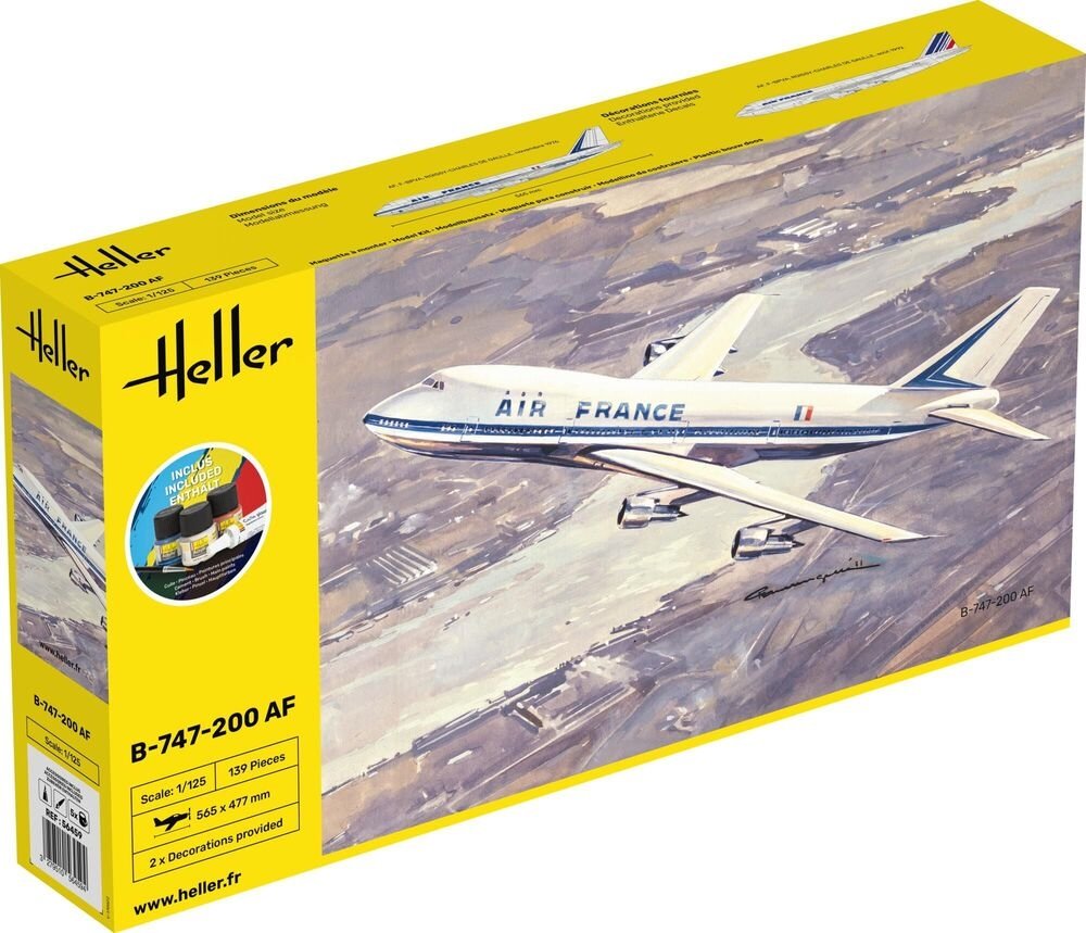 Heller 56459 Starter Kit - B-747-200 AF 1/125 – image 2