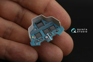 Quinta Studio QD32095 Su-30SM 3D-Printed &amp;amp; coloured Interior on decal paper (conversion for Trumpeter Su-30MKK ) 1/32 – immagine 9