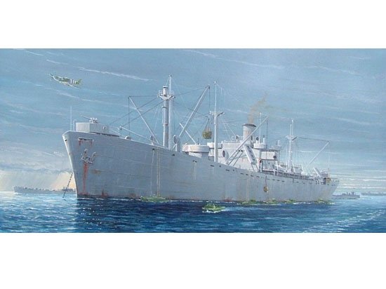 Trumpeter 05301 Liberty Ship SS Jeremiah O&amp;#39;Brien (Seconde Guerre mondiale)