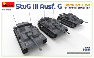 Mini Art 35362 StuG III Ausf. G FEB 1943 ALKETT PROD. WITH WINTERKETTEN 1/35 – Bild 4