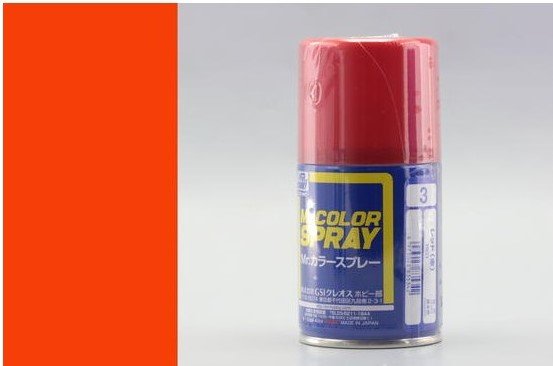 Mr.Hobby S-003 S003 Rouge - (Brillant) Spray
