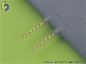 Master AM-48-021 Japanese Type 99 20mm Mark 2 gun barrels (4pcs) 1/48 – immagine 3