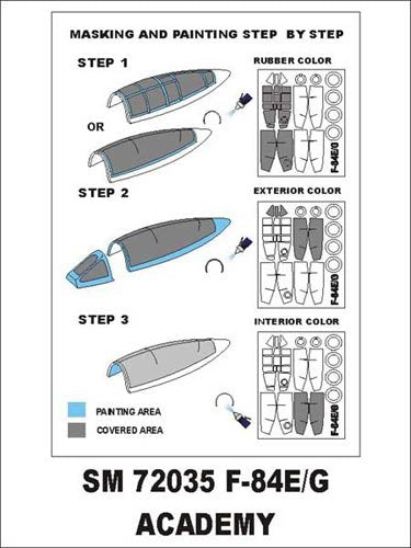 Montex SM72035 F-84E/G ACADEMY