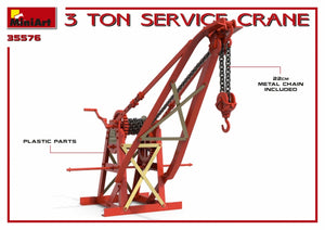 MiniArt 35576 3 TON SERVICE CRANE 1/35 – immagine 3