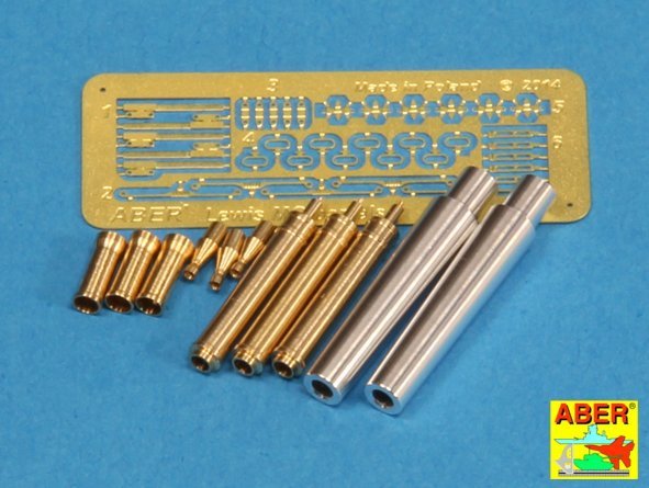 Aber 35L-155 Barrels for British WWI Tank Mark IV – Male 1/35