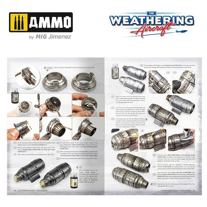Ammo of Mig 5223 The Weathering Aircraft N 23 - Worn Warriors (English) – immagine 4