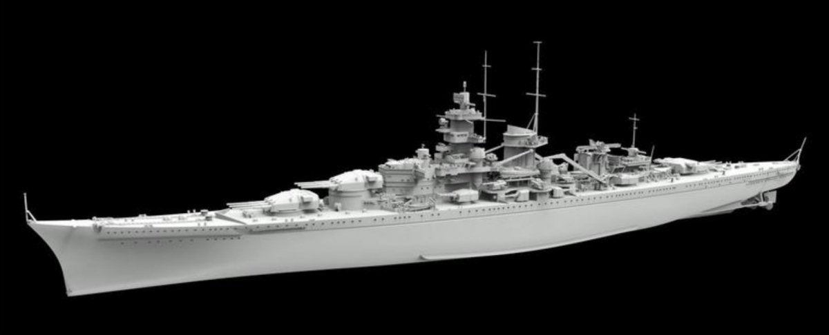 Flyhawk FH1149S German Battleship Gneisenau (Deluxe Edition) 1940 1/700 – imagen 2