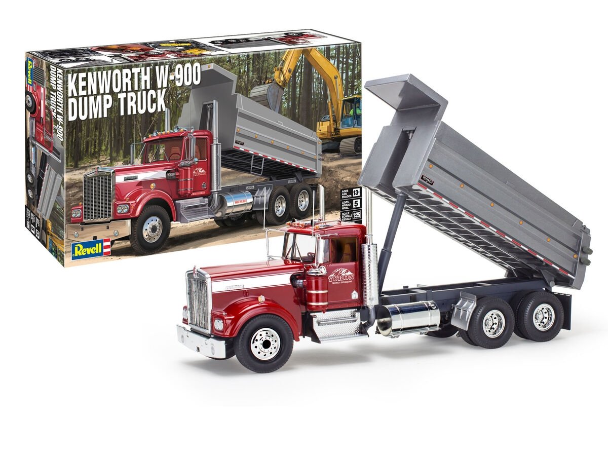 Revell 12628 Kenworth W-900 Dump Truck 1/25 – image 2