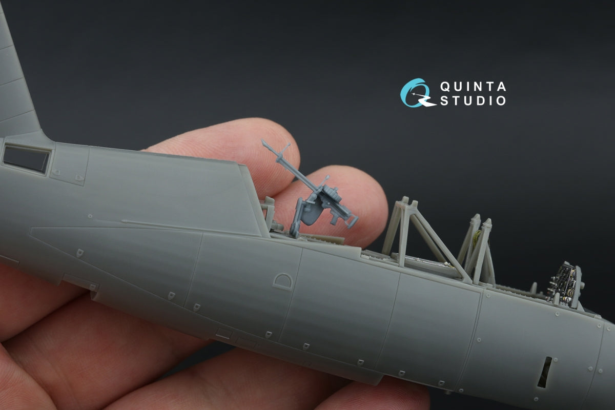 Quinta Studio QD+48582 Westland Lysander Mk.I 3D-Printed &amp;amp; coloured Interior on decal paper (Airfix) (with 3D-printed resin parts) 1/48 – Bild 8