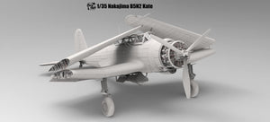 Border Model BF-005 Nakajima B5N2 Type 97 Carrier Attack Bomber &amp;quot;Kate&amp;quot; w/ Full interior 1/35 – immagine 3