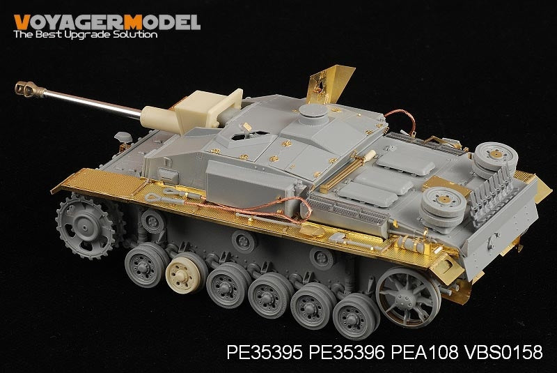 Voyager Model PE35396 WWII German StuG.III Ausf.F8 fenders For DRAGON 6644 1/35 – imagen 5