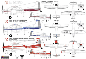 Kovozavody Prostejov KPM0232 Cessna C-180/185 Skywagon 1/72 – imagen 2