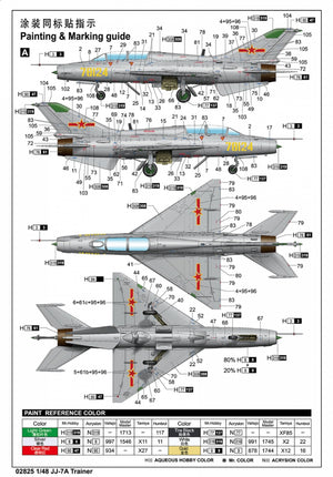 Trumpeter 02825 JJ-7A Trainer 1/48 – Bild 5
