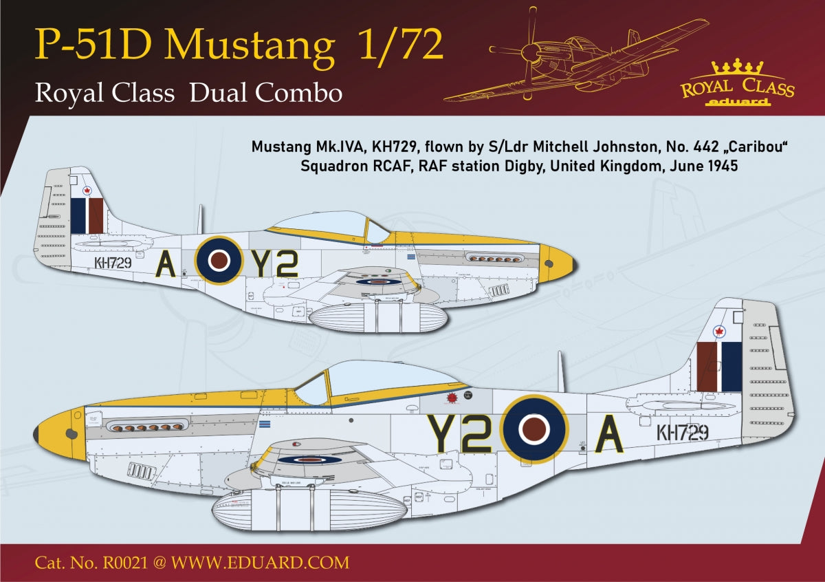 Eduard R0021 P-51D MUSTANG DUAL COMBO 1/72 – imagen 36