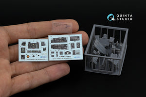 Quinta Studio QDS+48485 F-4B Phantom II 3D-Printed &amp;amp; coloured Interior on decal paper (Academy) (Small version) (with 3D-printed resin parts) 1/48 – imagen 2