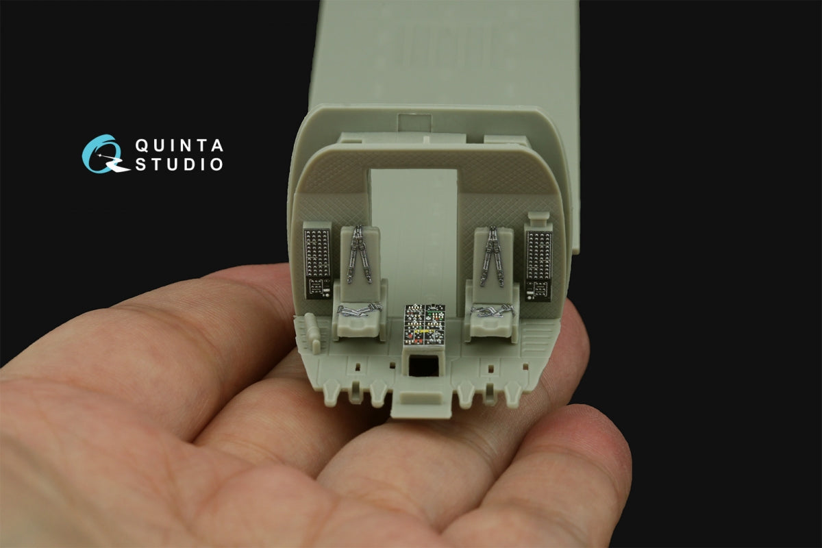 Quinta Studio QD72174 CH-47A 3D-Printed coloured Interior on decal paper (Trumpeter) 1/72 – immagine 10
