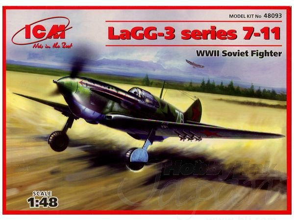 ICM 48093 LaGG-3 series 7-11 1/48