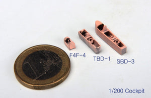 Ensemble d&amp;#39;avions de pont USS Enterprise de la Seconde Guerre mondiale MK1 Design MS-20018 pour CV-6 Enterprise à l&amp;#39;échelle 1/200 – image 20