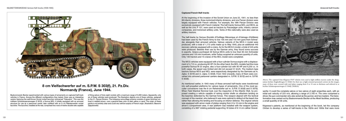 Abteilung 502 ABT758 HALBKETTENFAHRZEUGE – GERMAN HALF-TRACKS (1939-1945) – ENGLISH – Bild 7
