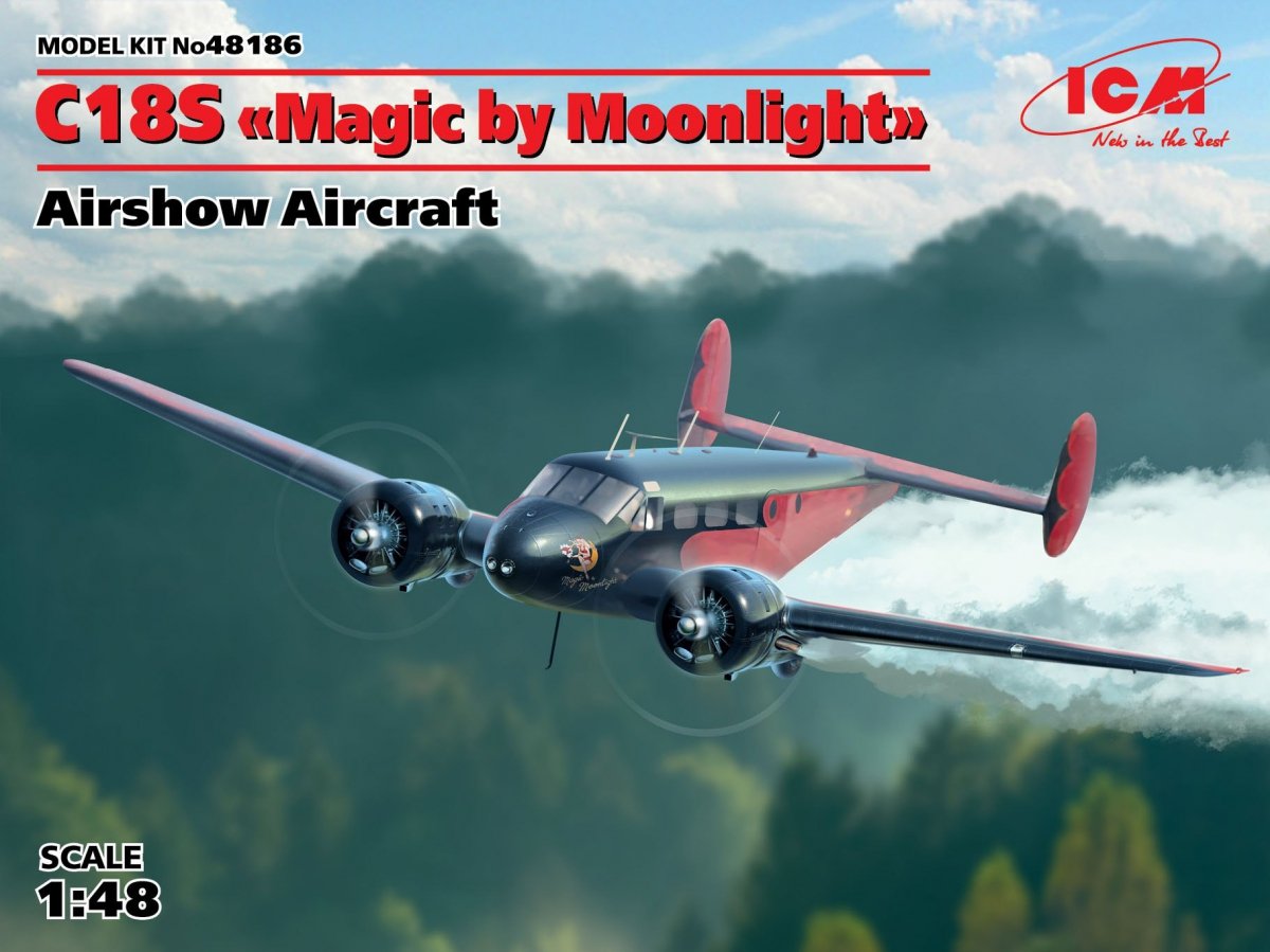 ICM 48186 C18S &amp;quot;Magic by Moonlight&amp;quot;, American Airshow Aircraft 1/48