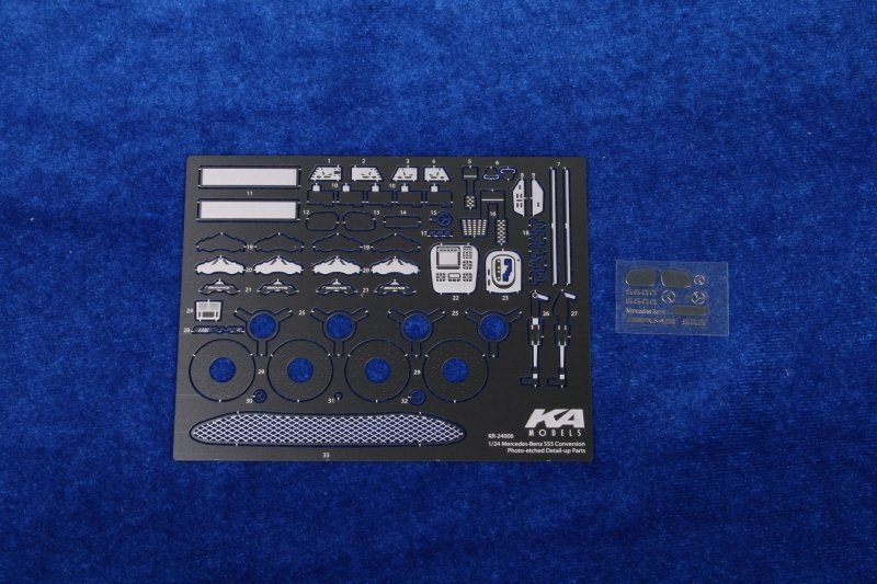 KA Models KE-24039 Mercedes BENZ S600 PIÈCE DE DÉTAIL EN PHOTODÉCRÉATION 1/24