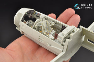 Quinta Studio QD32084 Ju 88A-1 3D-Printed &amp;amp; coloured Interior on decal paper ( Revell ) 1/32 – immagine 7