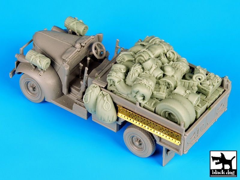 Black Dog T72039 British Chevrolet 30 cwt accessories set for Dragon 1/72 – image 2