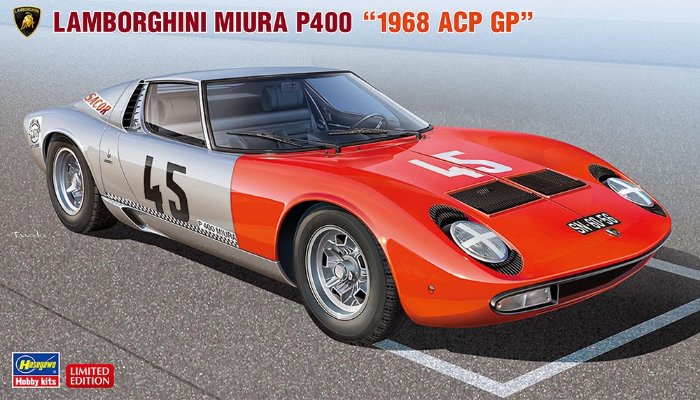 Hasegawa 20683 Lamborghini Miura P400 1968 ACP GP 1/24