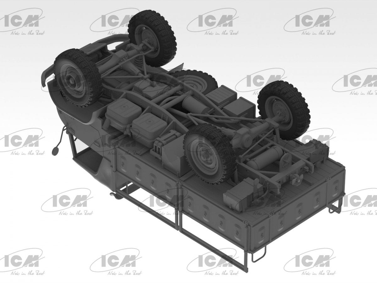 ICM 35135 Unimog S 404 German military truck 1/35 – imagen 6