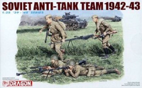 Dragon 6049 Soviet Anti-Tank Team 1942-43 1/35