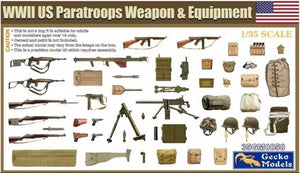 Gecko Models 35GM0050 WWII US Paratroops Weapon &amp;amp; Equipment 1/35