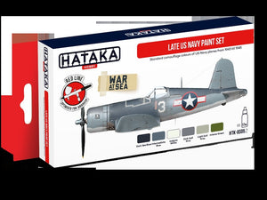 Coffret de peinture Hataka HTK-AS05.2 Late US Navy, 6 x 17 ml – image 2