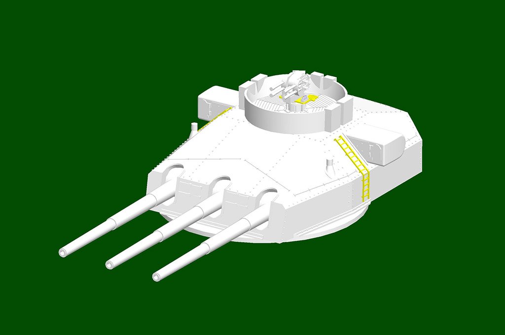 Trumpeter 05370 DKM O Class Battlecruiser Barbarossa 1/350 – imagen 9