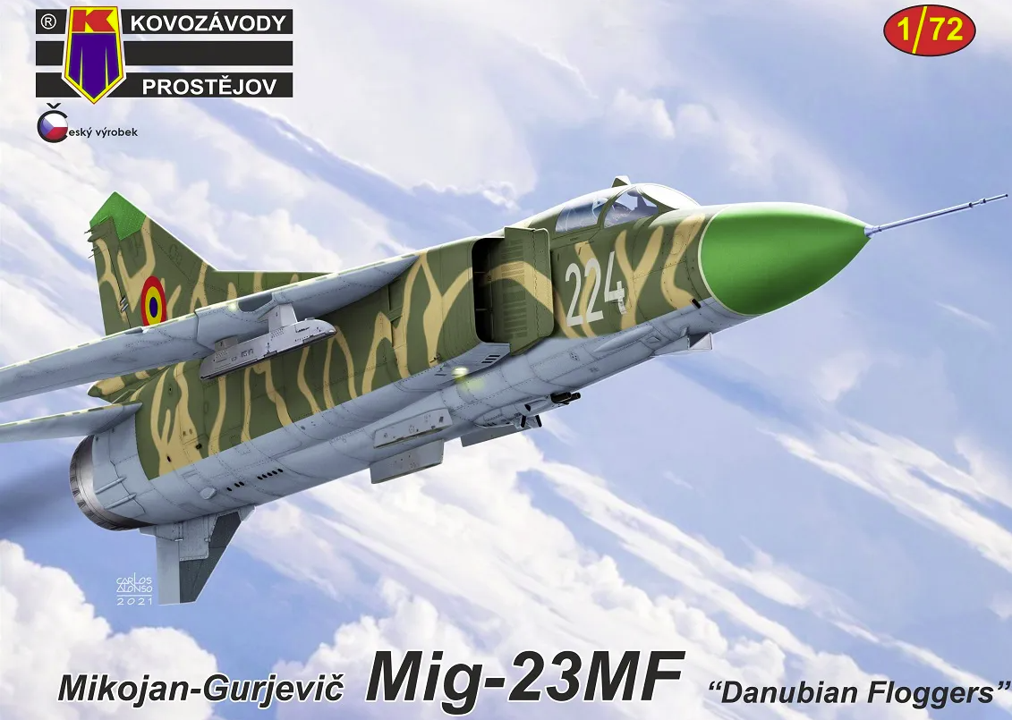 Kovozavody Prostejov KPM0287 MiG-23MF "Danubian Floggers" 1/72