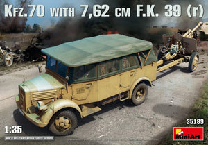 MiniArt 35189 Kfz.70 &amp;amp; 7,62 cm FK 39 (r) 1/35